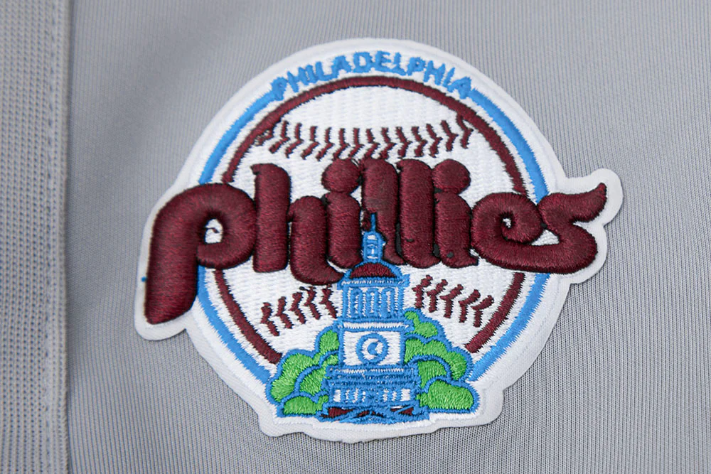 MLB PHILADELPHIA PHILLIES CLASSIC MEN'S TRACK PANT (GRAY) - Image 6