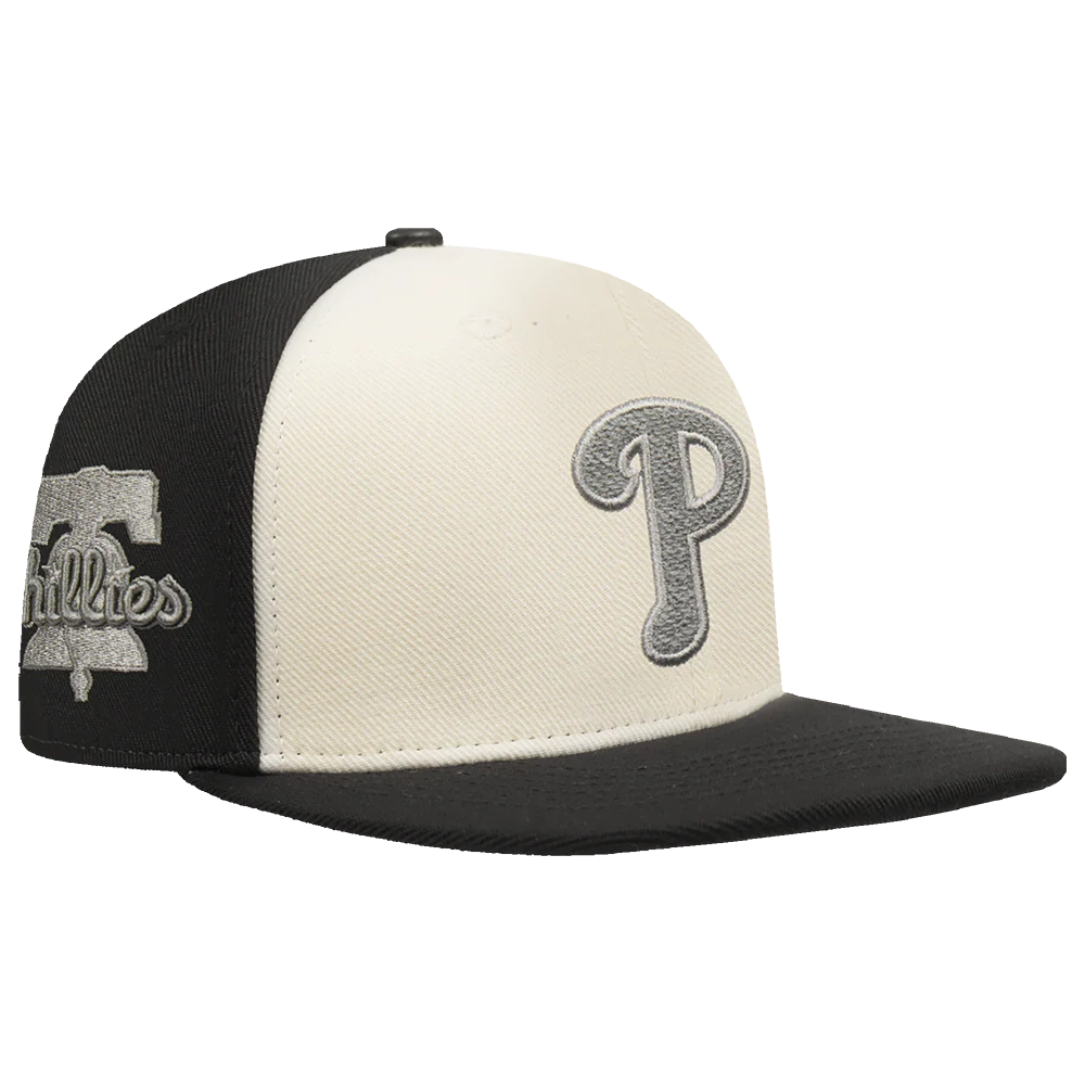 MLB PHILADELPHIA PHILLIES REVERSE FRENCH TERRY WOOL BLEND PRO SI (EGGSHELL/ BLACK) - Image 5