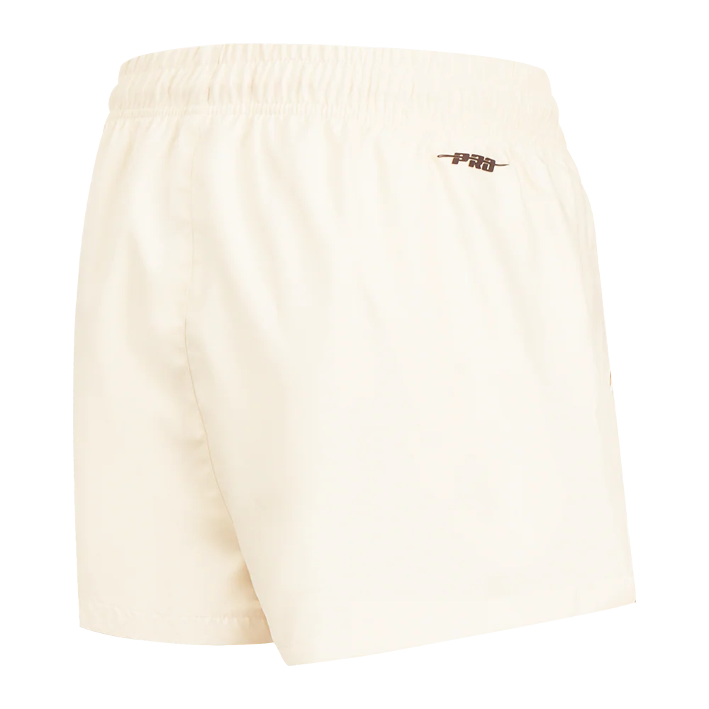 MLB PHILADELPHIA PHILLIES TRIPLE TONAL W WOVEN WOMEN'S SHORT (EGGSHELL) - Image 3