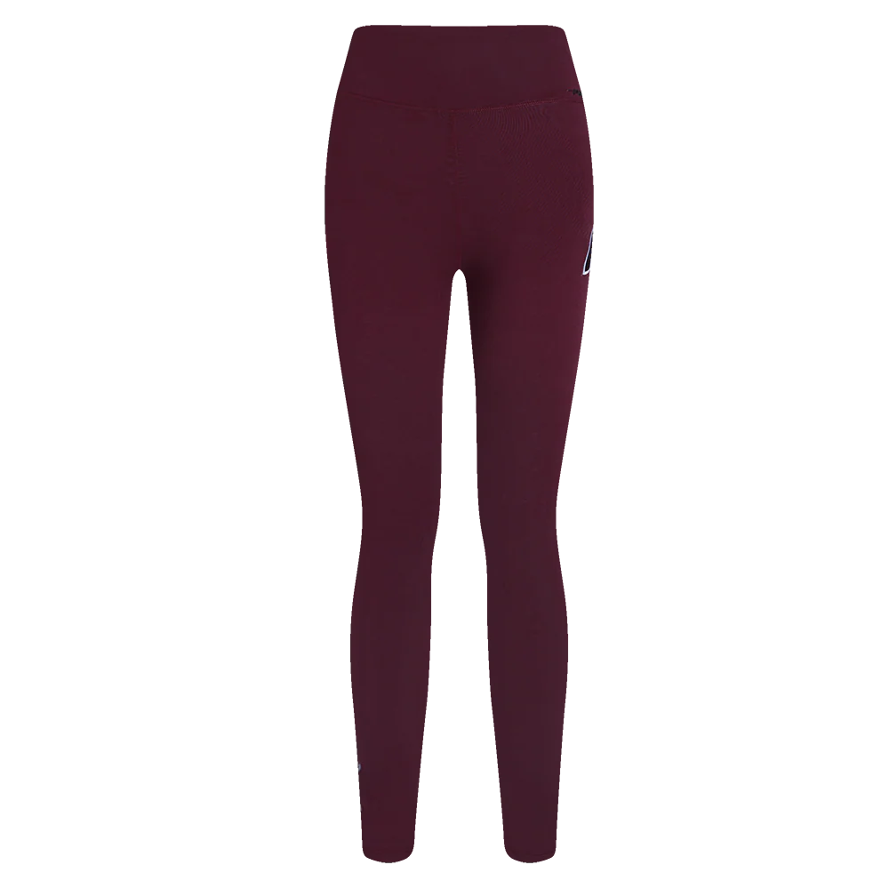 MLB PHILADELPHIA PHILLIES RETRO MASHUP WOMEN'S JERSEY LEGGING (WINE) - Image 2