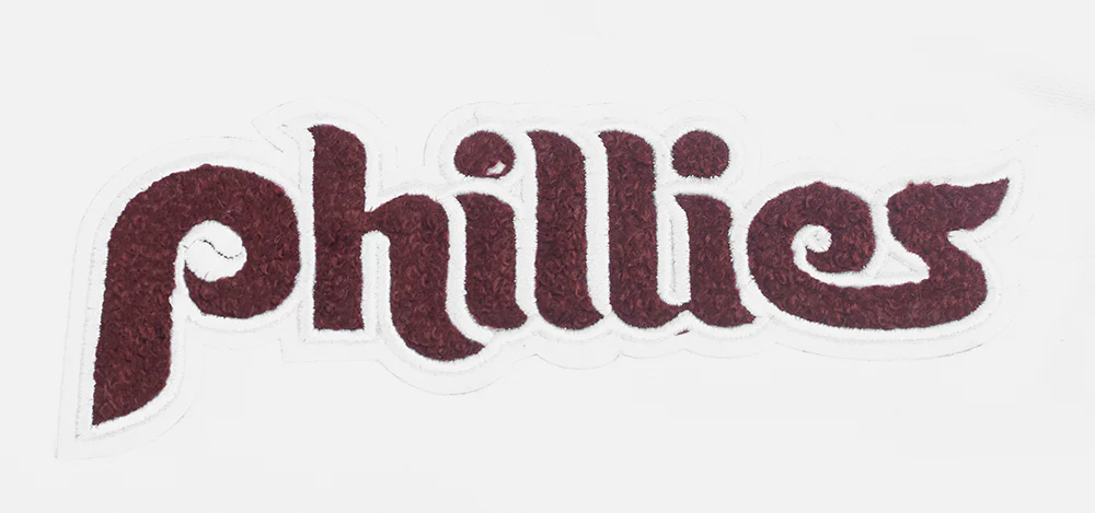 MLB PHILADELPHIA PHILLIES RETRO CLASSIC WOMEN'S FLEECE SWEATPANT (WHITE) - Image 6