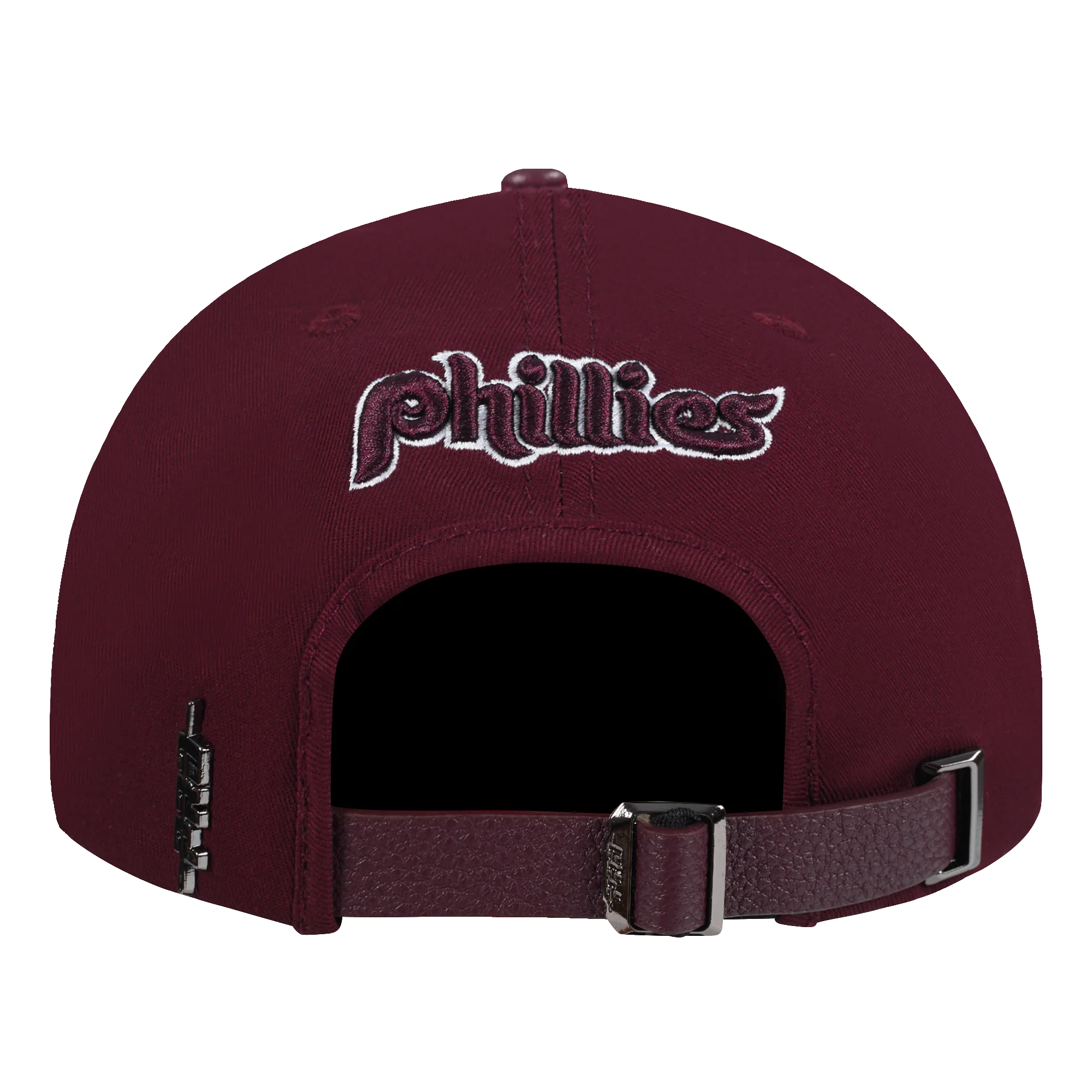 MLB PHILADELPHIA PHILLIES GAME DAY CLASSICS WOMEN'S DAD HAT (WINE) - Image 5