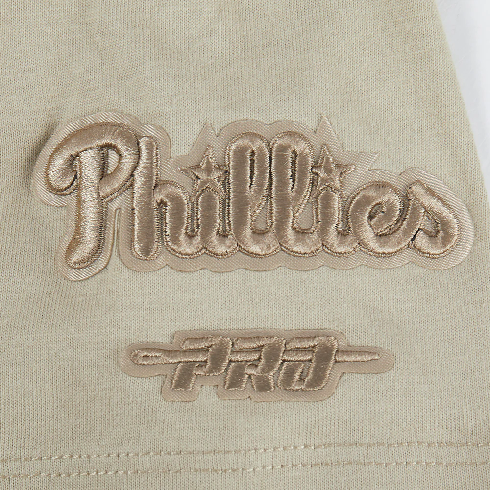 MLB PHILADELPHIA PHILLIES NEUTRAL LITTLE BOYS SHORT SLEEVE TOP (TAUPE) - Image 5