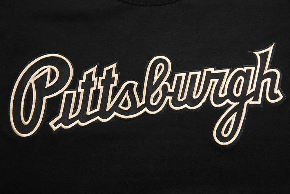 MLB PITTSBURGH PIRATES BLACK & GOLD MEN'S SJ TOP (BLACK) - Image 5