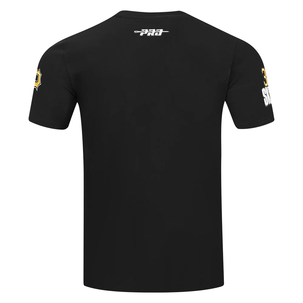 MLB PITTSBURGH PIRATES PAUL SKENES #30 REMIX AVATAR MEN'S SINGLE JERSEY TOP (BLACK) - Image 3