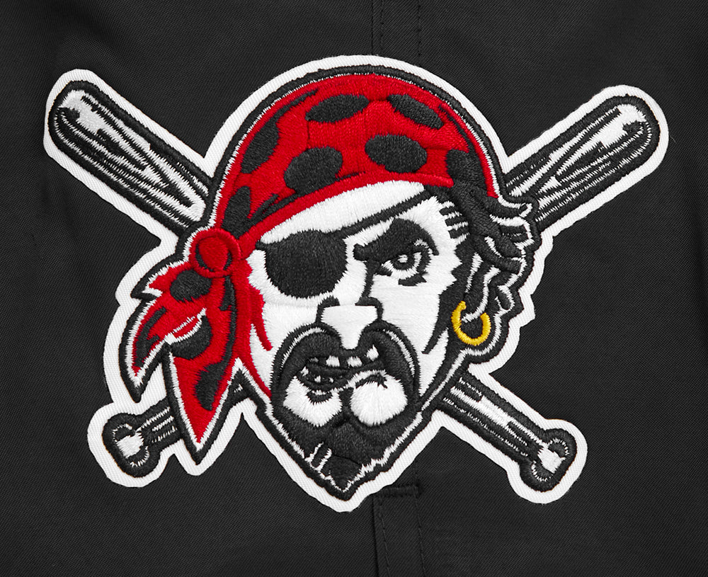 MLB PITTSBURGH PIRATES CLASSIC MEN'S WOVEN SHORT (BLACK) - Image 7