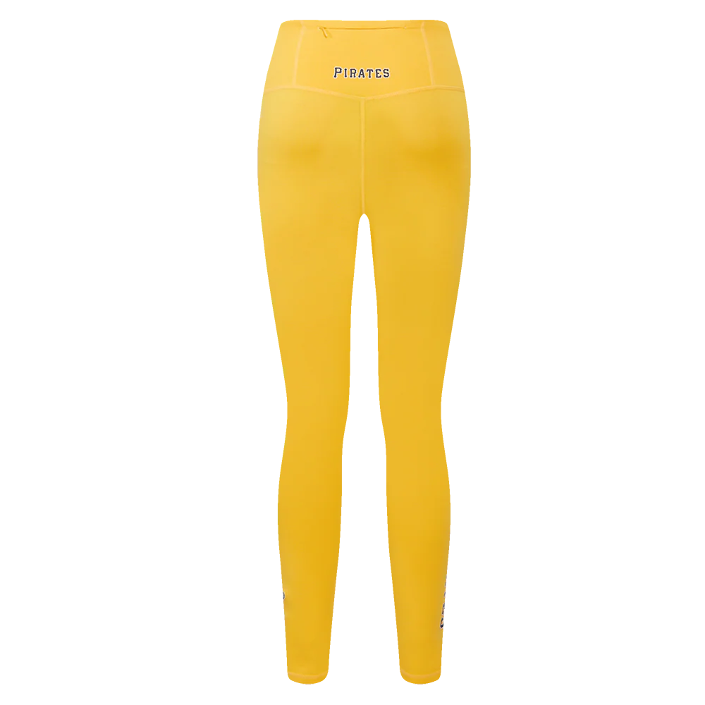 MLB PITTSBURG PIRATES CLASSIC WOMEN'S JERSEY LEGGING (YELLOW) - Image 3