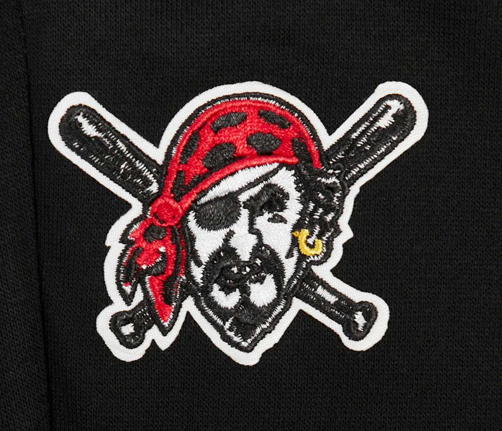 MLB PITTSBURG PIRATES CLASSIC WOMEN'S FLEECE SWEATPANT (BLACK) - Image 6