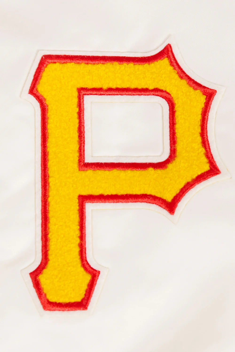 MLB PITTSBURGH PIRATES RETRO CLASSIC WOMEN'S RIB SATIN JACKET (EGGSHELL/ BLACK) - Image 7