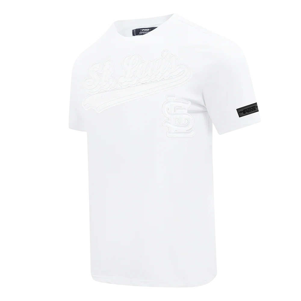 MLB ST. LOUIS CARDINALS WHITE OUT MEN'S SINGLE JERSEY TOP (WHITE) - Image 2