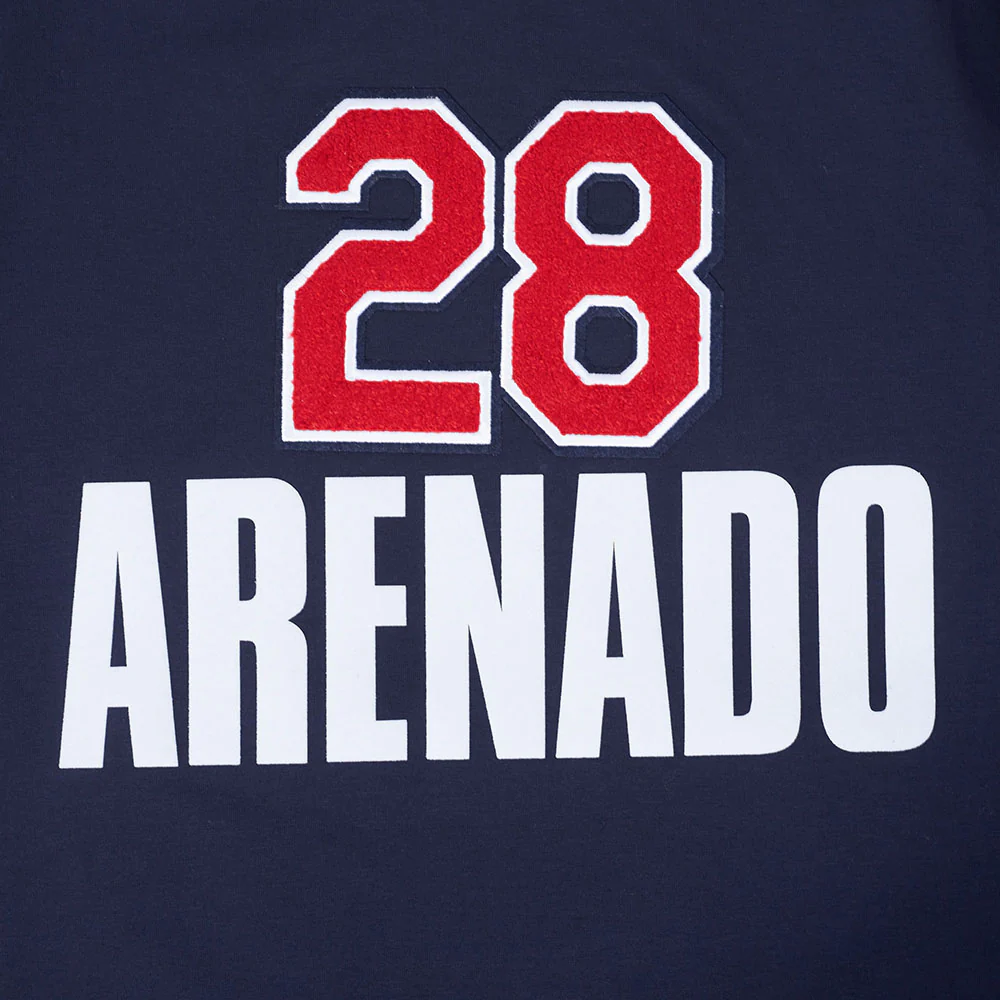 MLB ST. LOUIS CARDINALS NOLAN ARENADO #28 CLASSIC MEN'S SINGLE JERSEY MEN'S TOP (MIDNIGHT NAVY) - Image 6