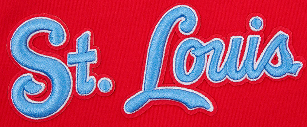 MLB ST. LOUIS CARDINALS RETRO CLASSIC MEN'S STRIPED TOP (RED) - Image 10