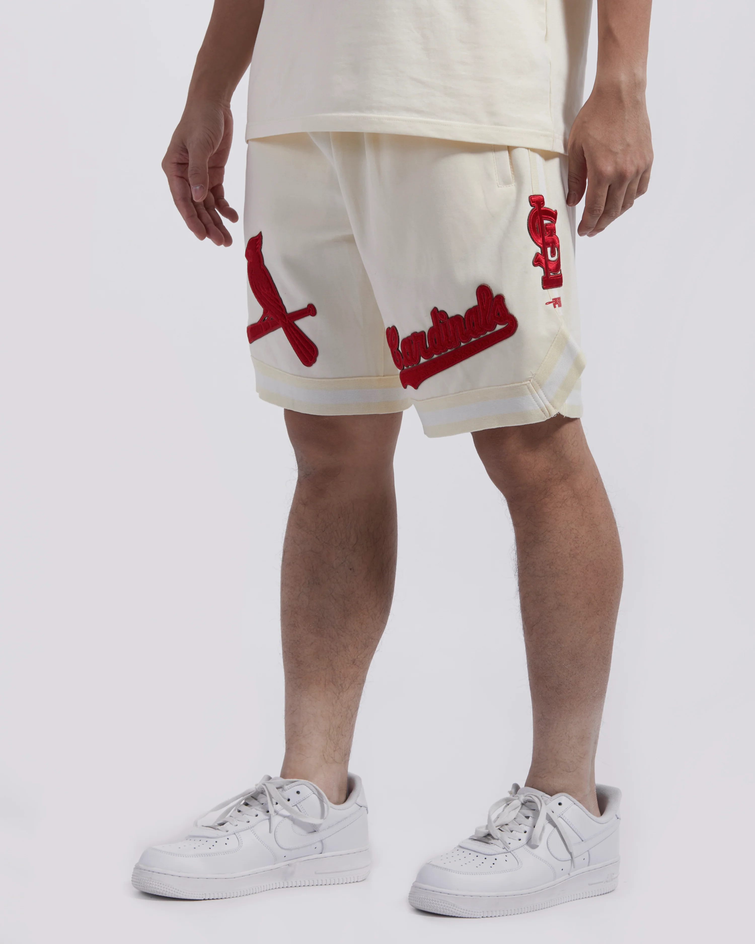 MLB ST. LOUIS CARDINALS TRIPLE TONAL DK SHORT (EGGSHELL) - Image 2