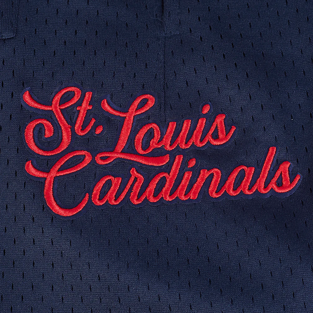 MLB ST. LOUIS CARDINALS SOUVENIR MEN'S MESH SHORT (MIDNIGHT NAVY) - Image 5