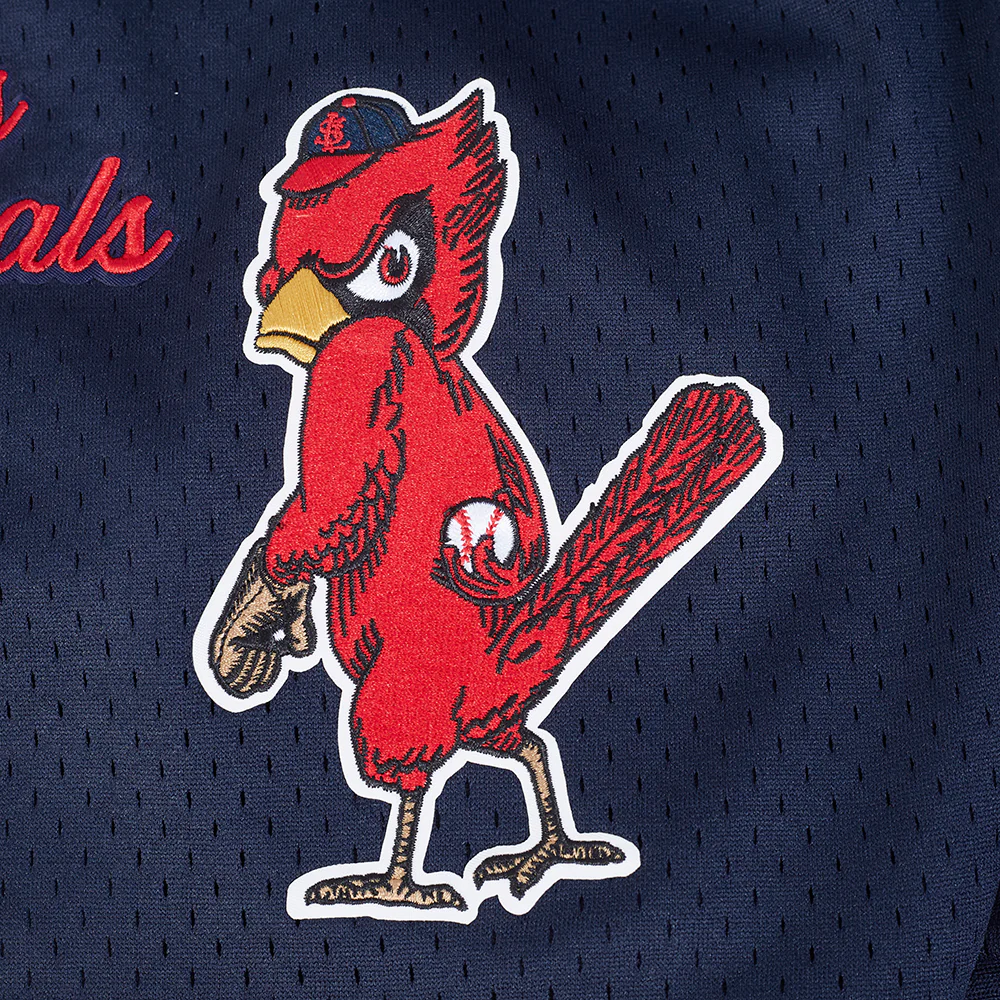MLB ST. LOUIS CARDINALS SOUVENIR MEN'S MESH SHORT (MIDNIGHT NAVY) - Image 6