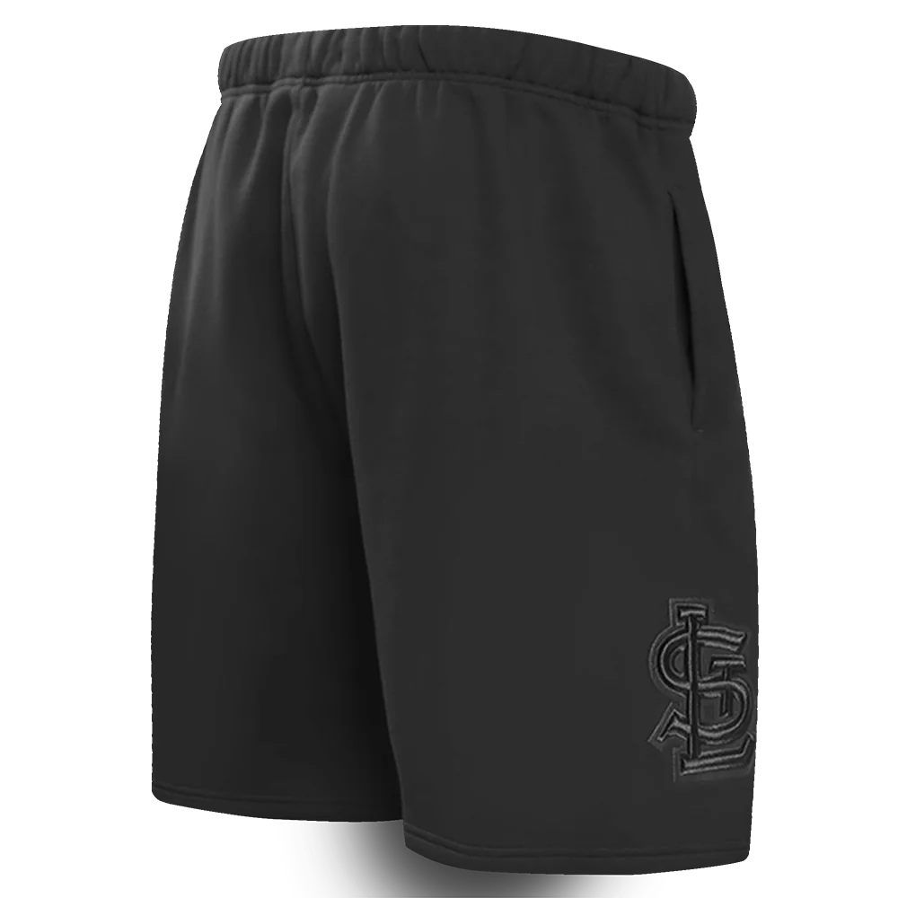 MLB ST. LOUIS CARDINALS RETRO NEUTRAL MEN'S SHORT (BLACK) - Image 3