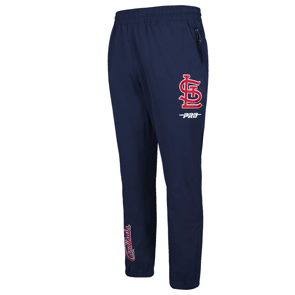 MLB ST. LOUIS CARDINALS CLASSIC WIND SUIT MEN'S WOVEN PANT (MIDNIGHT NAVY)