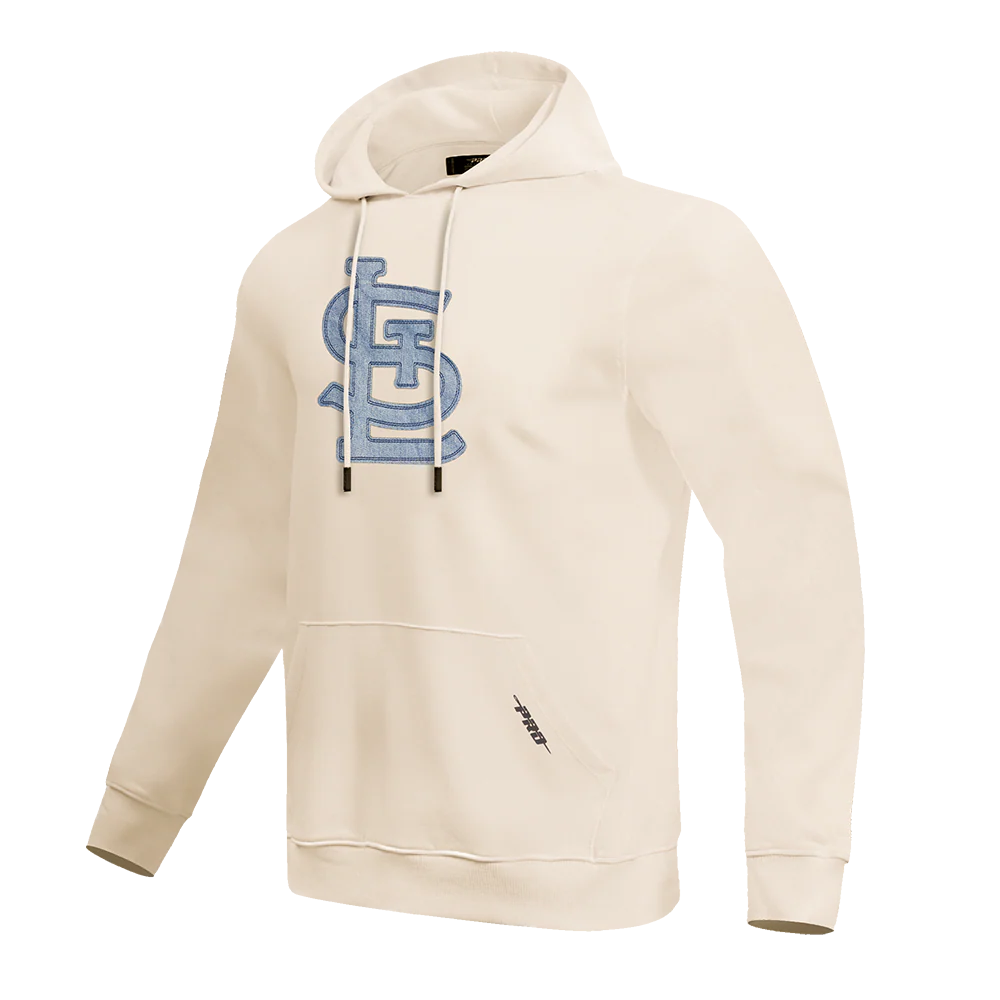 MLB ST. LOUIS CARDINALS VARSITY BLUES MEN'S PULLOVER HOODIE (LINEN) - Image 2