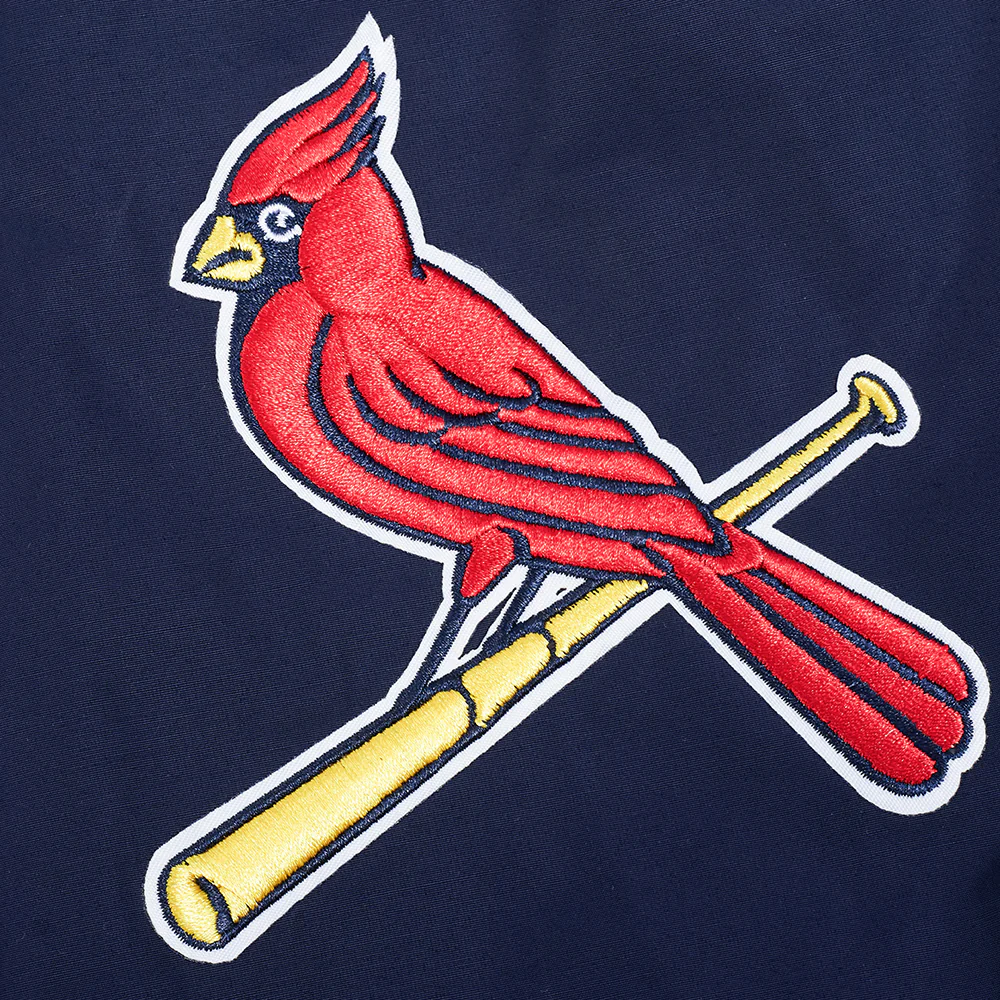MLB ST. LOUIS CARDINALS CLASSIC WIND SUIT MEN'S WOVEN FULL ZIP PULLOVER HOODIE (MIDNIGHT NAVY) - Image 7