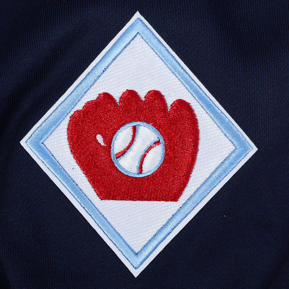 MLB ST. LOUIS CARDINALS OLD ENGLISH MEN'S CREWNECK (MIDNIGHT NAVY) - Image 6