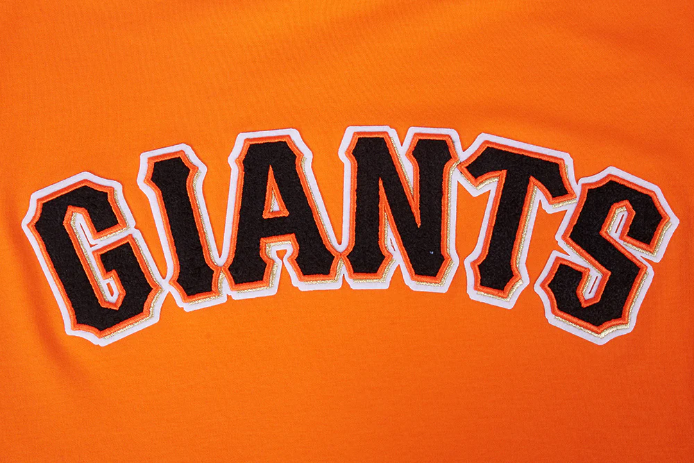 MLB SAN FRANCISCO GIANTS CLASSIC CHENILLE MEN'S TOP (ORANGE) - Image 7