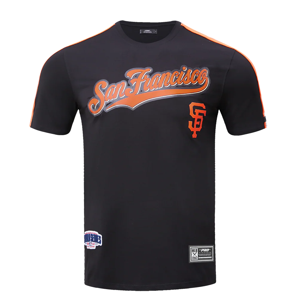 MLB SAN FRANCISCO GIANTS LOGO PRO TEAM MEN'S TAPING TOP (BLACK)