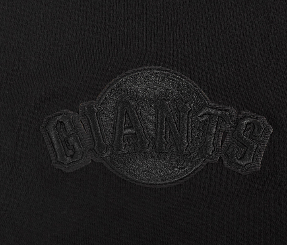 MLB SAN FRANCISCO GIANTS NEUTRAL MEN'S DROP SHOULDER TOP (BLACK) - Image 7