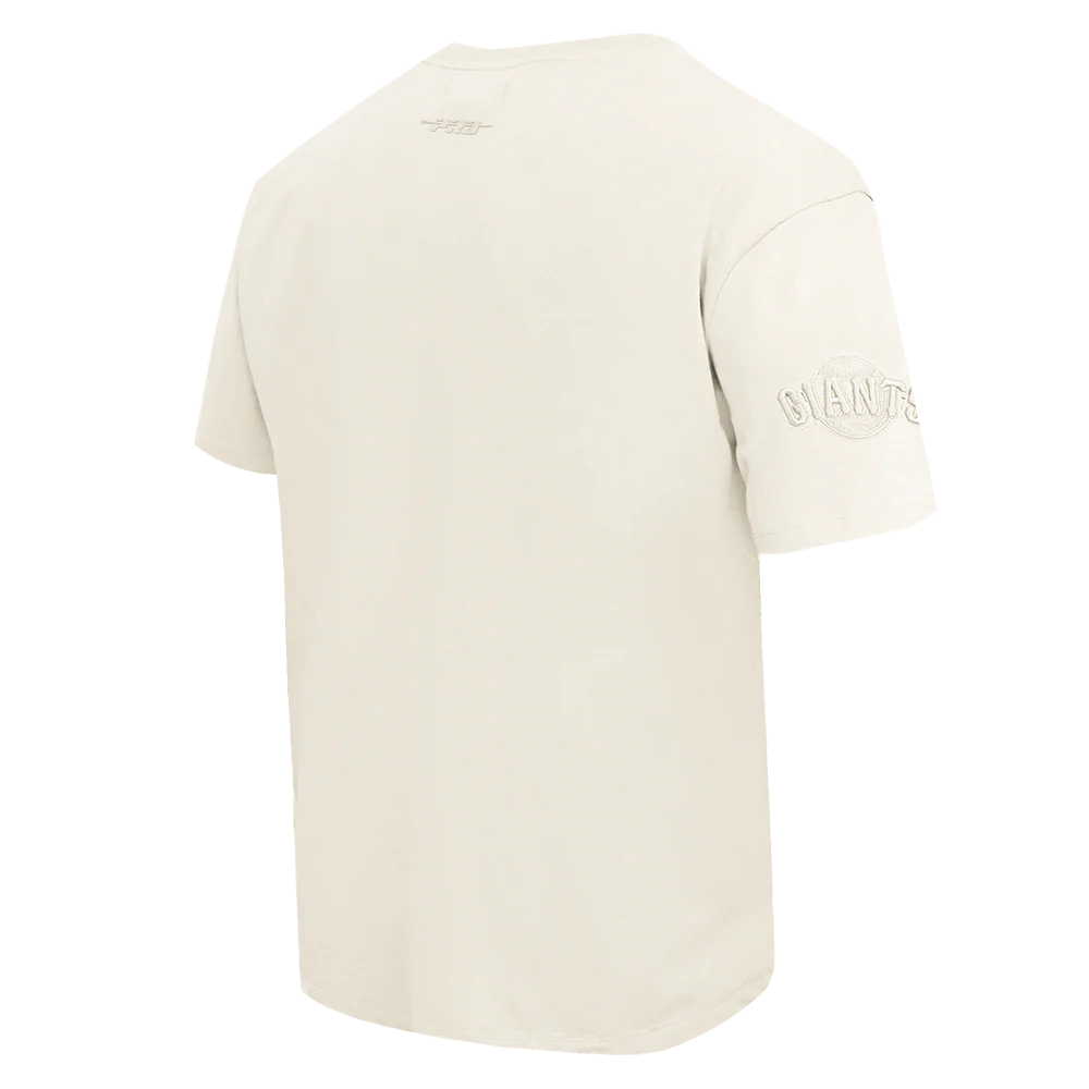 MLB SAN FRANCISCO GIANTS NEUTRAL DROP SHOULDER MEN'S TOP (EGGSHELL) - Image 4