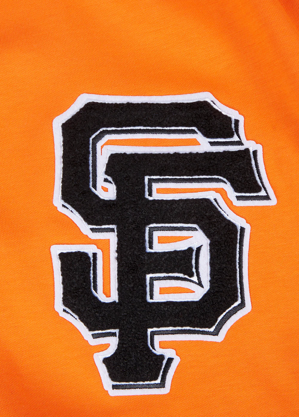 MLB SAN FRANCISCO GIANTS CLASSIC CHENILLE MEN'S DK SHORT (ORANGE) - Image 5