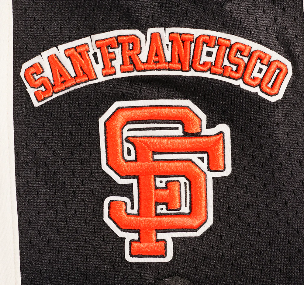 MLB SAN FRANCISCO GIANTS RETRO CLASSIC MEN'S 2.0 SHORT (EGGSHELL/ BLACK) - Image 7