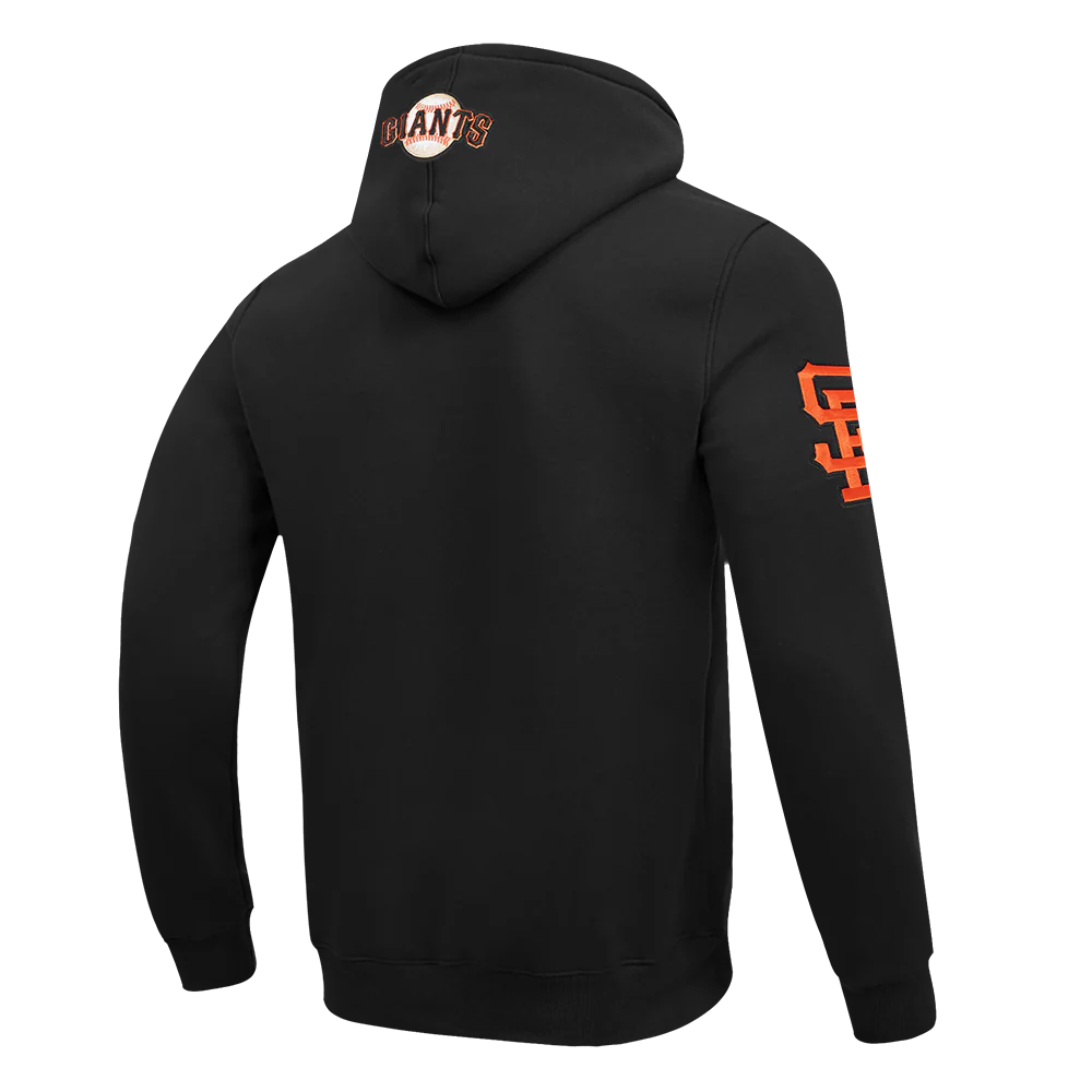MLB SAN FRANCISCO GIANTS CITY ARCH MEN'S FLC PO HOODIE (BLACK) - Image 4
