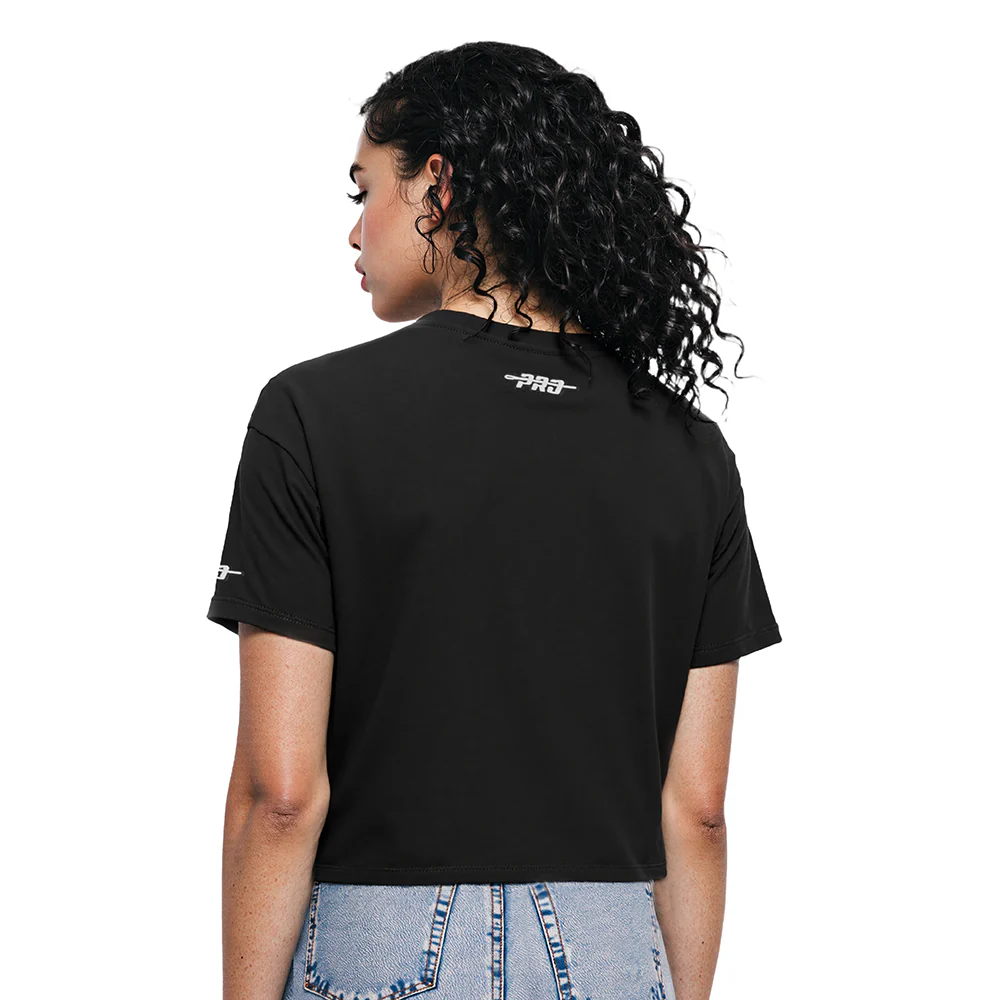 MLB SAN FRANCISCO GIANTS RETRO ELEVATION WOMEN'S SJ BOXY TEE (BLACK) - Image 2