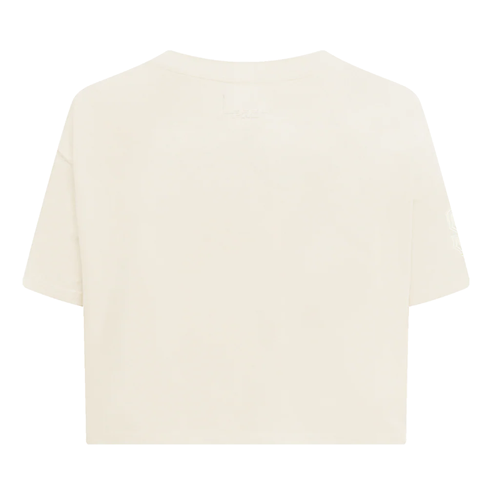 MLB SAN FRANCISCO GIANTS NEUTRAL WOMEN'S BOXY TOP (EGGSHELL) - Image 3