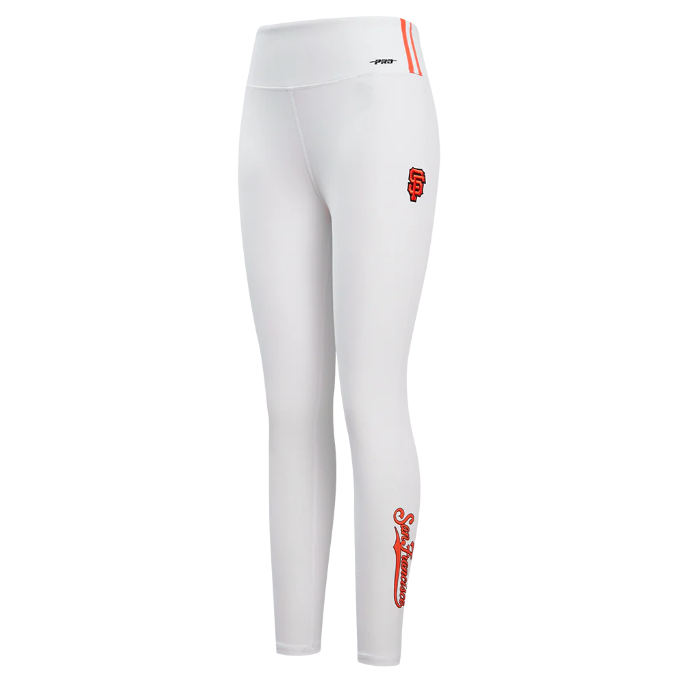 MLB SAN FRANCISCO GIANTS CLASSIC WOMEN'S JERSEY LEGGING (WHITE)
