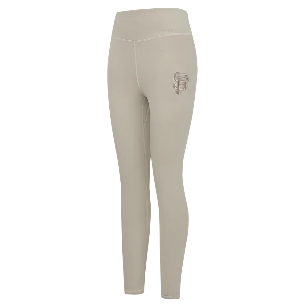MLB SAN FRANCISCO GIANTS NEUTRAL WOMEN'S JERSEY LEGGING (TAUPE)