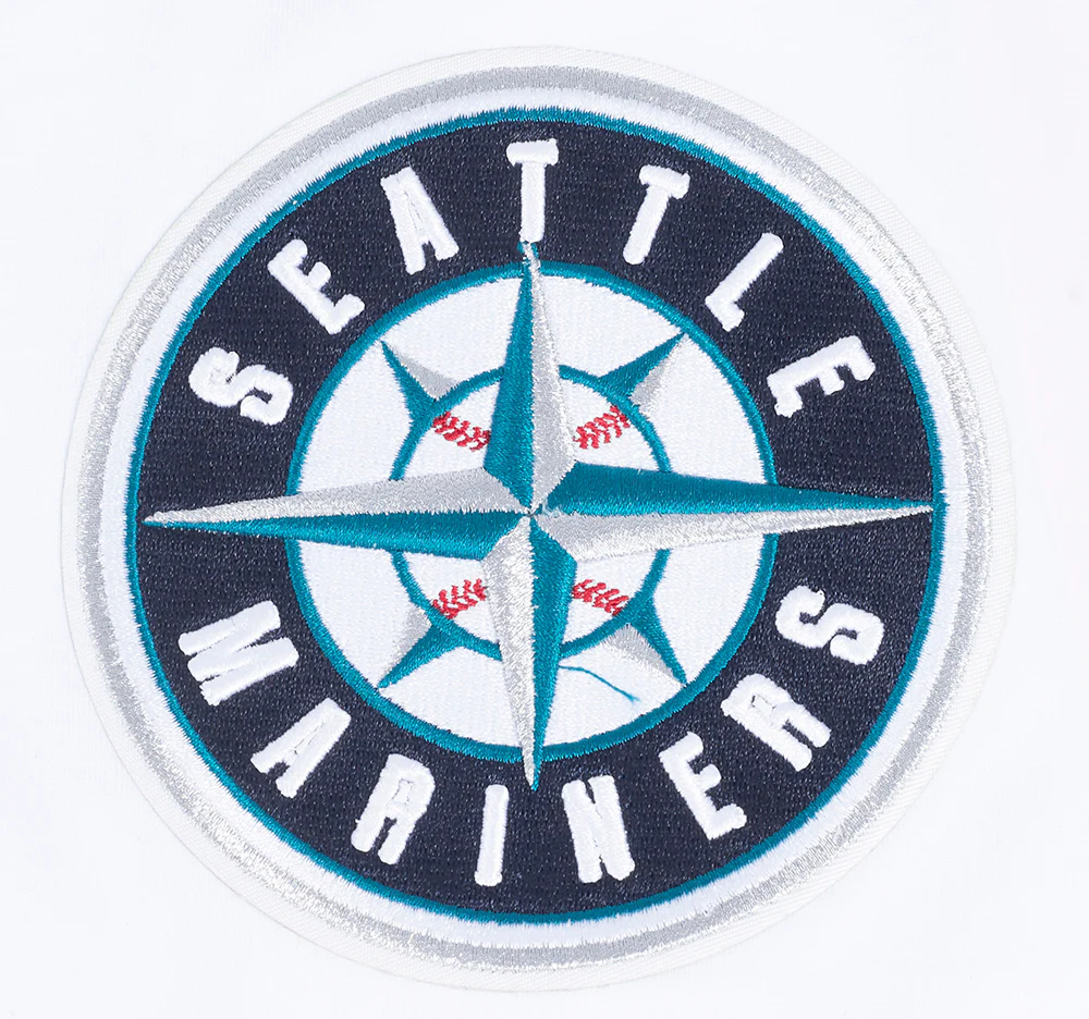 MLB SEATTLE MARINERS CLASSIC CHENILLE MEN'S TOP (WHITE) - Image 7