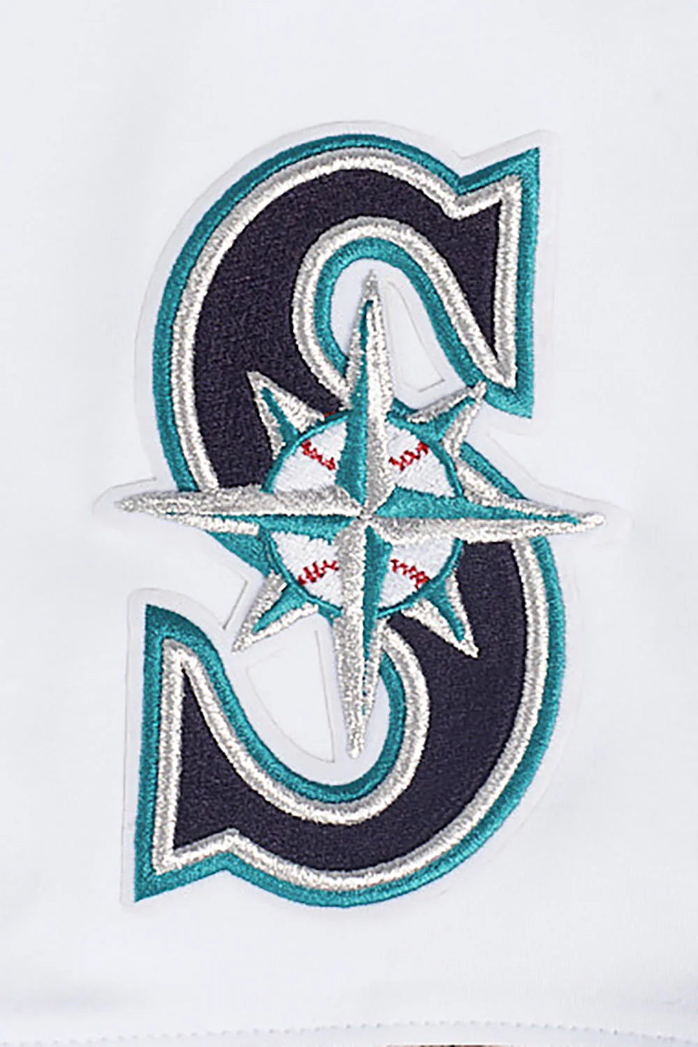 MLB SEATTLE MARINERS CLASSIC CHENILLE MEN'S TOP (WHITE) - Image 7