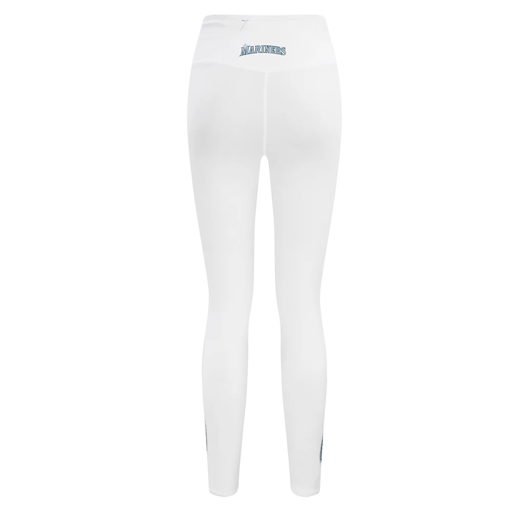 MLB SEATTLE MARINERS CLASSIC WOMEN'S JERSEY LEGGING (WHITE) - Image 4