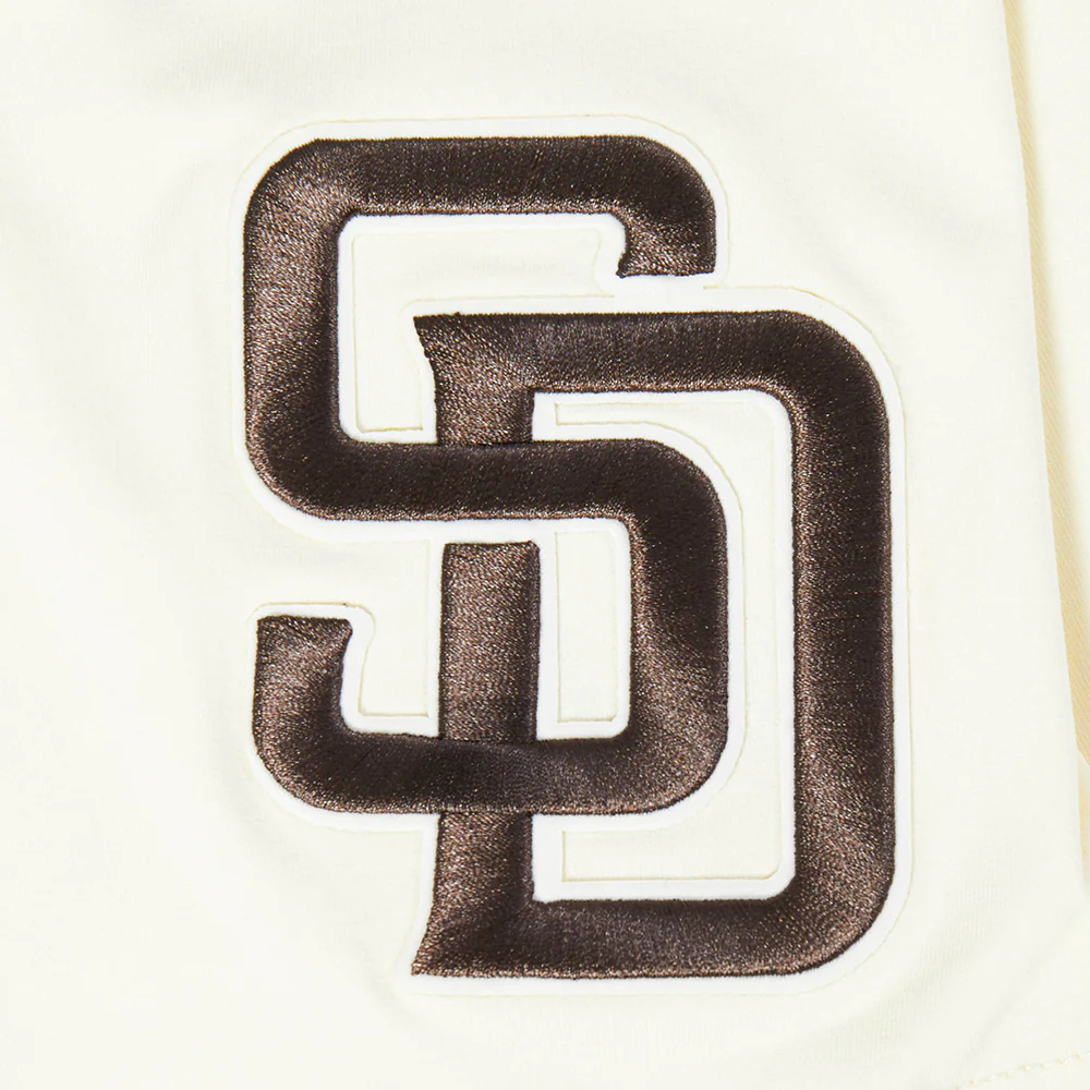 MLB SAN DIEGO PADRES TEAM PENNANTS MEN'S WORDMARK TOP (EGGSHELL) - Image 5