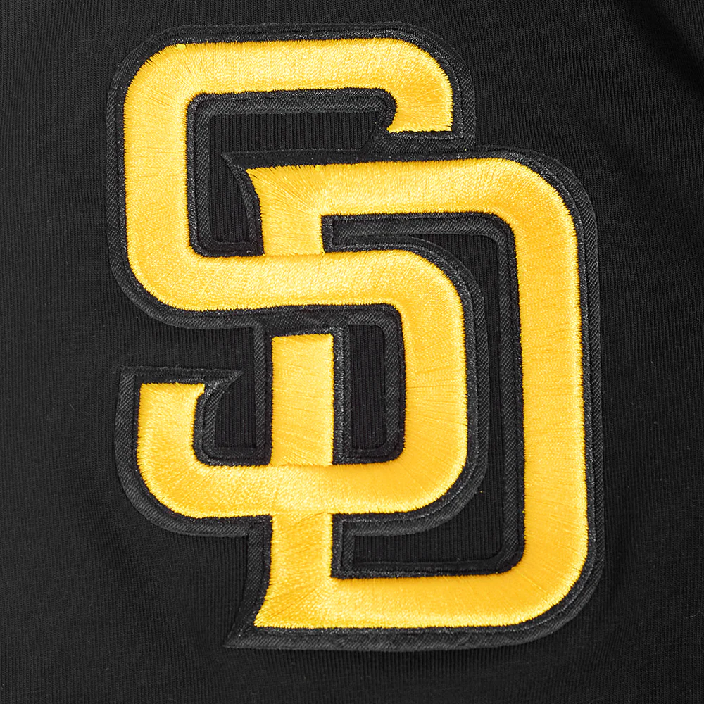 MLB SAN DIEGO PADRES UNDER THE LIGHTS MEN'S SINGLE JERSEY TEE (BLACK) - Image 10