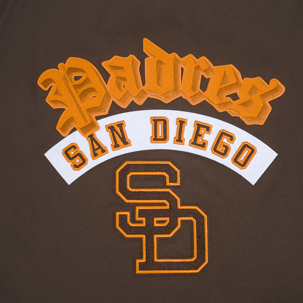 MLB SAN DIEGO PADRES BEST OF MEN'S DROP SHOULDER TEE (BROWN) - Image 8
