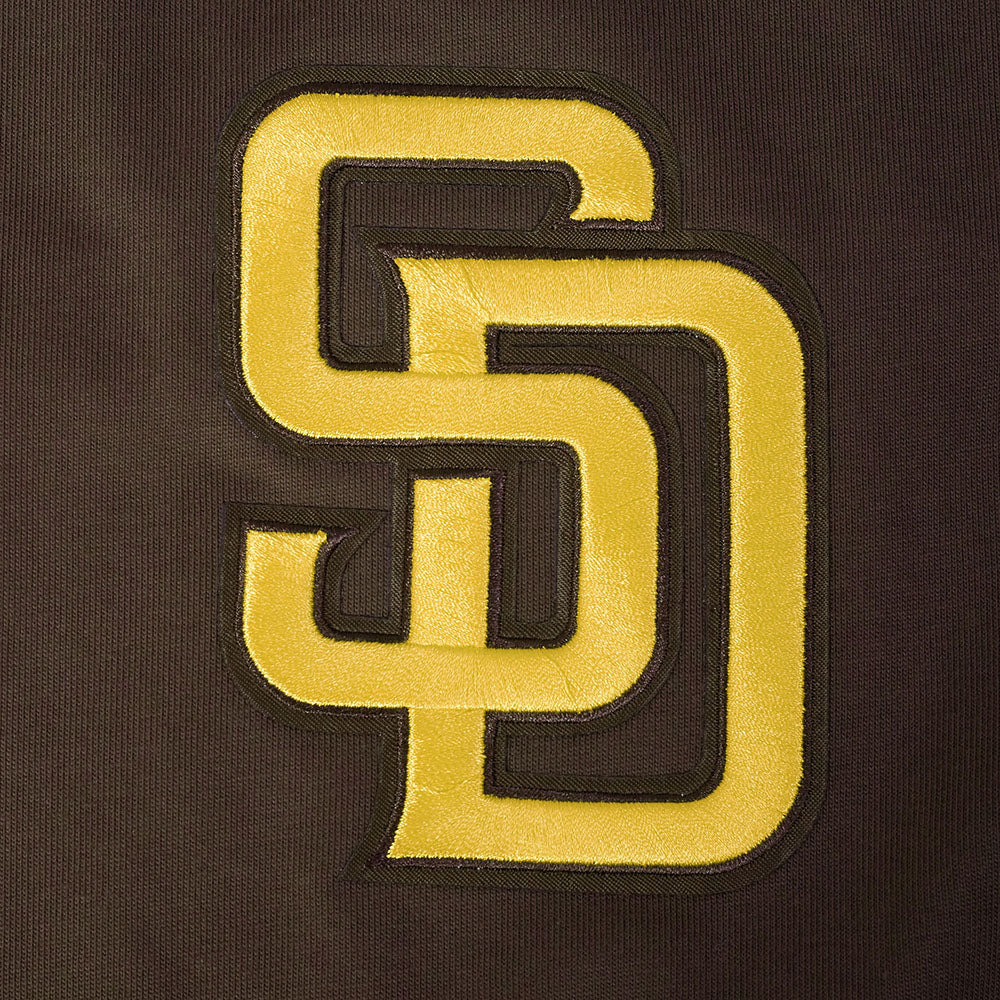 SAN DIEGO PADRES WINGSPAN MEN'S CJ DROP SHOULDER TEE v2 (BROWN) - Image 6