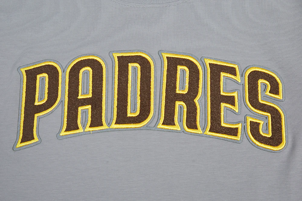 MLB SAN DIEGO PADRES CLASSIC CHENILLE MEN'S TOP (GRAY) - Image 5
