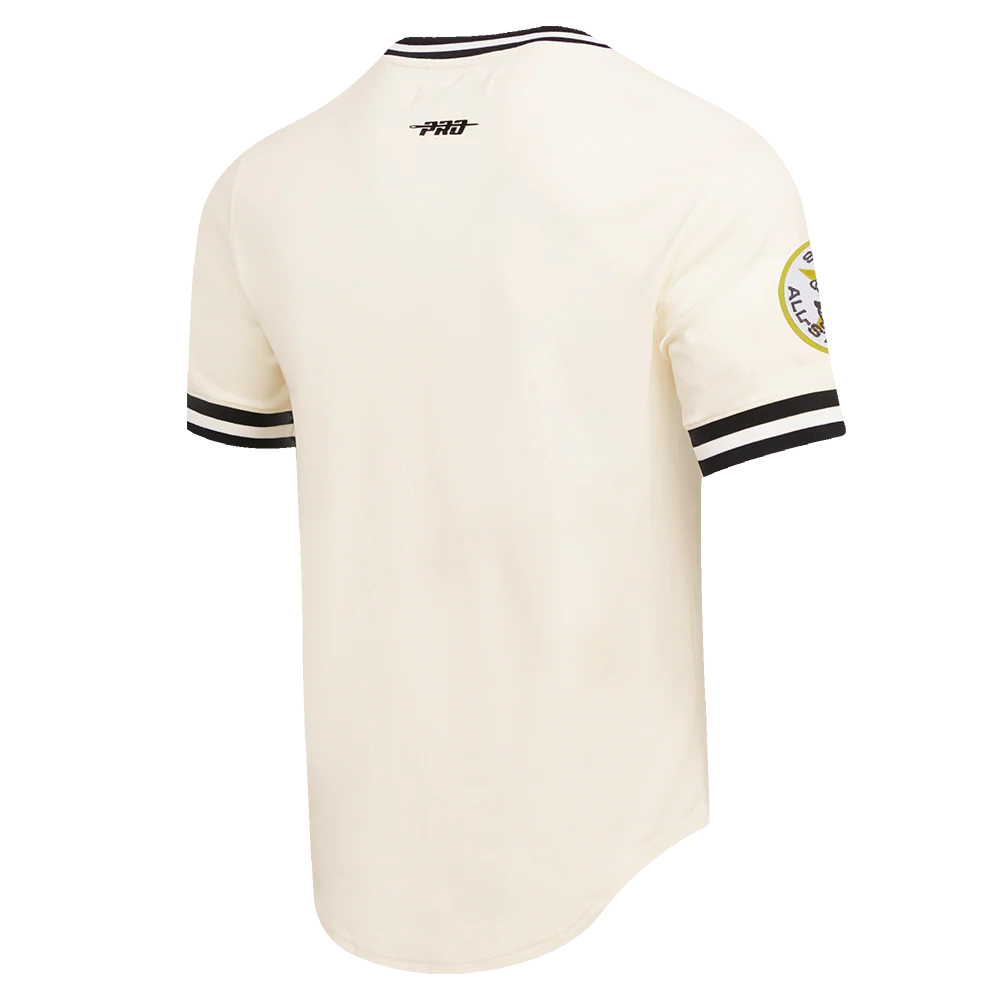 MLB SAN DIEGO PADRES RETRO CLASSIC MEN'S TOP (EGGSHELL/BLACK) - Image 4