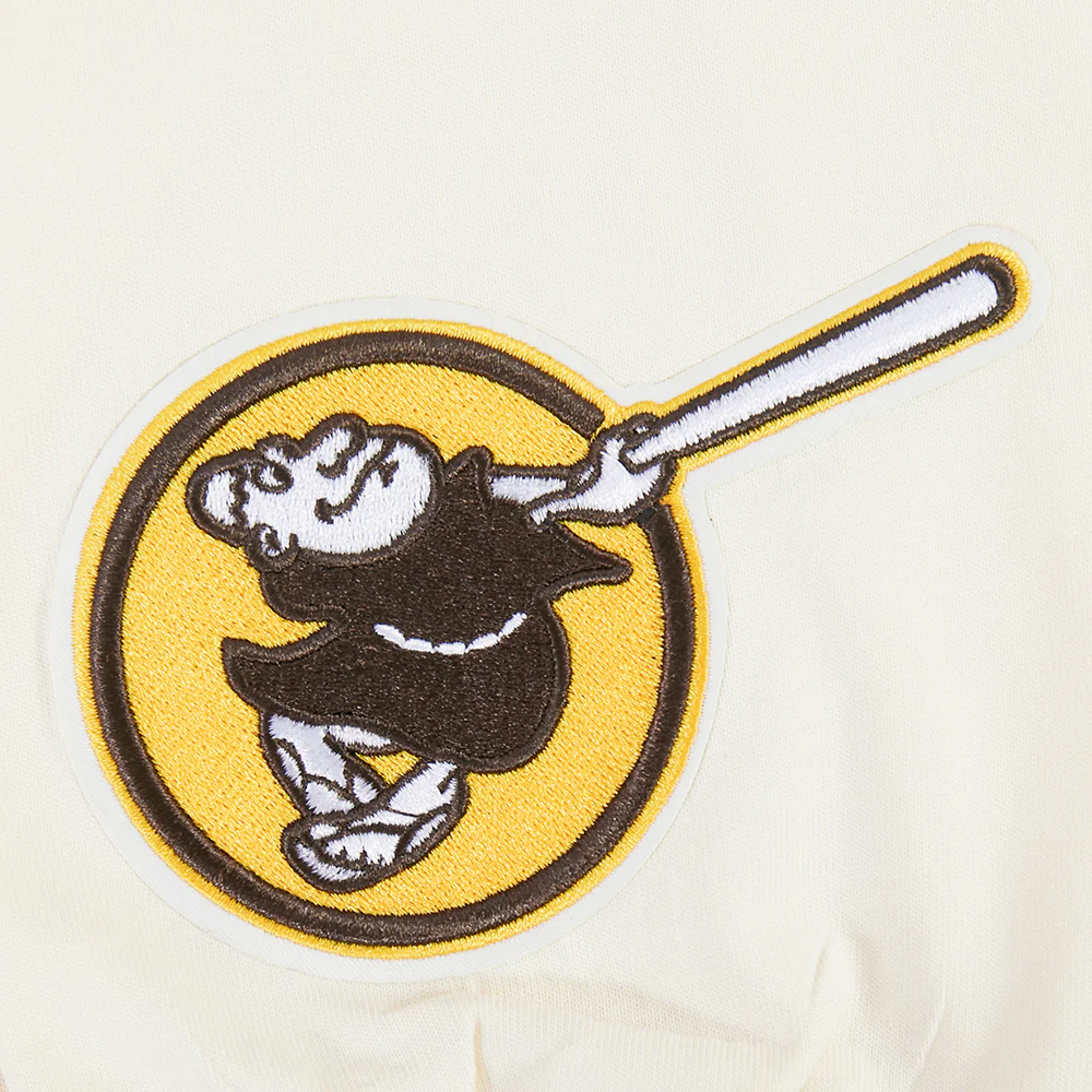 MLB SAN DIEGO PADRES WINGSPAN MEN'S DROP SHOULDER LS TEE (EGGSHELL) - Image 7