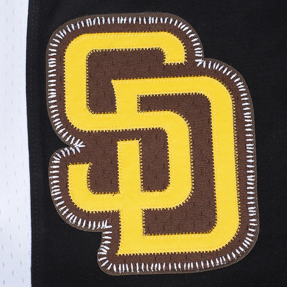 MLB SAN DIEGO PADRES DIY PICK STITCH MEN'S DOUBLE KNIT 2.0 SHORT (BLACK) - Image 13