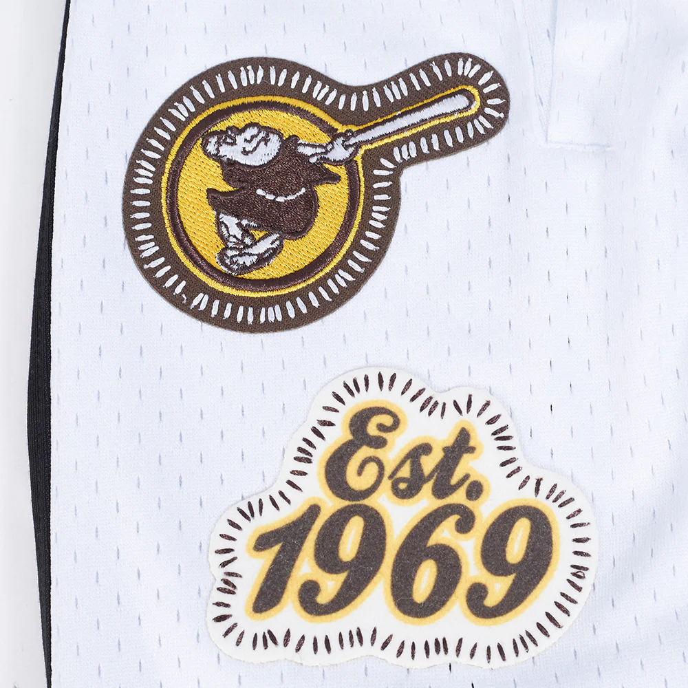 MLB SAN DIEGO PADRES DIY PICK STITCH MEN'S DOUBLE KNIT 2.0 SHORT (BLACK) - Image 14