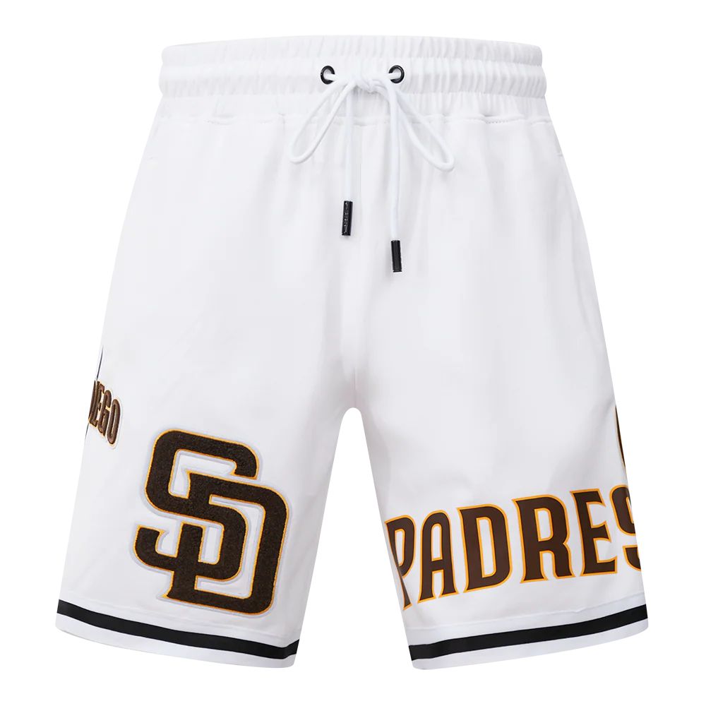 MLB SAN DIEGO PADRES CLASSIC CHENILLE MEN'S SHORT (WHITE) - Image 9
