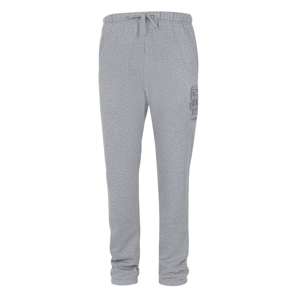 MLB SAN DIEGO PADRES NEUTRAL MEN'S SWEATPANT (DARK HEATHER GRAY) - Image 2