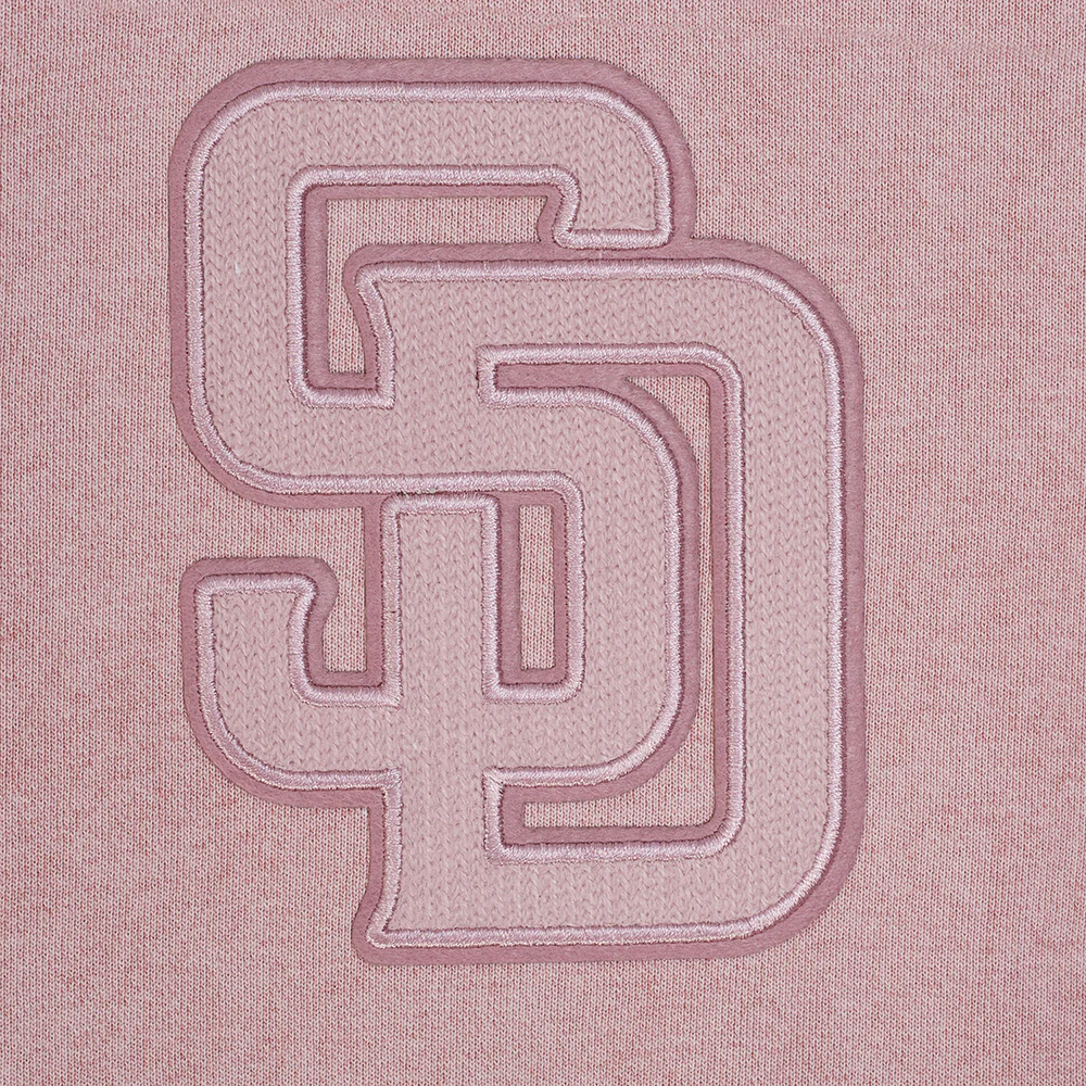 SAN DIEGO PADRES WASHED CLASSIC MAUVE MEN'S ENZYME WASH DS FT PO (WASHED MAUVE) - Image 6